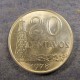 Монета 20 центавос, 1975-1979, Бразилия