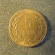 Монета 5 песо, 1989-1993, Колумбия