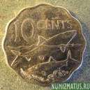 Монета 10  центов, 2007, Багамы