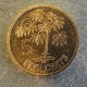 Монета 5 центов, 2007-2012, Сейшелы ( магнетик)