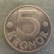 Монета 5 крон, 2001-2009, Швеция