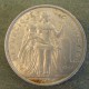 Монета 5 франков, 1975-2000, Французкая Полинезия