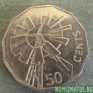 Монета 50 центов, 2002, Австралия