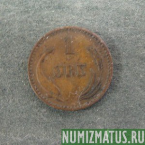 Монета 1 оре, 1894-1906, Дания