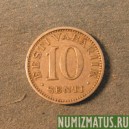Монета 10 сенти, 1931, Эстония