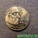 Монета 5 центов, 2005, США
