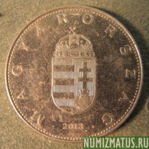 Монета 10 форинтов, 2012-2013, Венгрия