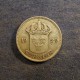Монета 25 оре, 1910-1941, Швеция