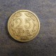 Монета 25 оре, 1902-1904, Швеция