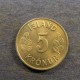 Монета 5 крон, 1969-1980, Исландия