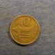 Монета 10 ауру, 1981, Исландия