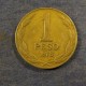 Монета 1 песо, 1978-1979, Чили