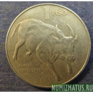 Монета 1 песо, 1983-1988, Филипины
