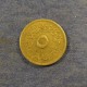 Монета 5 милимов, АН1393-1973, Египет