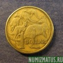 Монета 1 доллар, 1984, Австралия