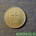 Монета 1/10 бальбао, 1996, Панама