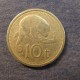 Монета  10 тое, 1975-1999, Папуа Новая Гвинея