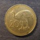 Монета 20 тое, 1975-1999, Папуа Новая Гвинея