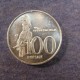Монета 100 рупий, 1999-2004, Индонезия