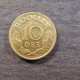 Монета 10 оре, 1960-1971, Дания