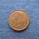 Монета 1 цент, 1966-1984, Австралия