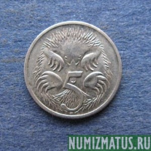 Монета 5 центов, 1999-2016, Австралия
