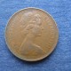 Монета 2 новых пенса, 1971-1981, Великобритания