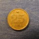 Монета 25 оре, 1990-2000, Дания