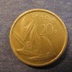 Монета 20 франков, 1980-1993, Бельгия (BELGIE )