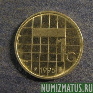 Монета 1 гульден, 1982-2000, Нидерланды