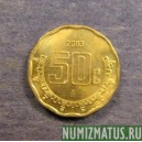 Монета 50 центавос, 1992-2003, Мексика