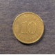 Монета 10 сен, 1967-1988,  Малазия