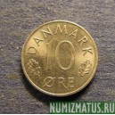 Монета 10 оре, 1979-1980, Дания