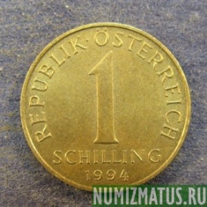 Монета 1 шилинг, 1959-2000, Австрия 