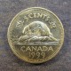 Монета 5 центов, 1990-2000, Канада
