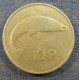 Монета 10 пенсов, 1969-1986, Ирландия