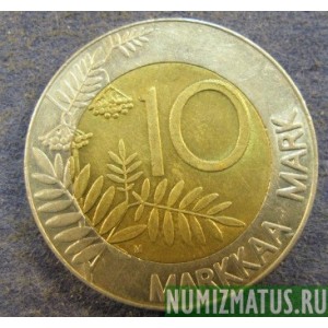 Монета 10 марок, 1993 M-2000М, Финляндия