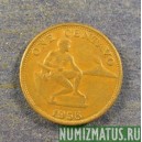 Монета 1 центаво, 1958-1963, Филиппины